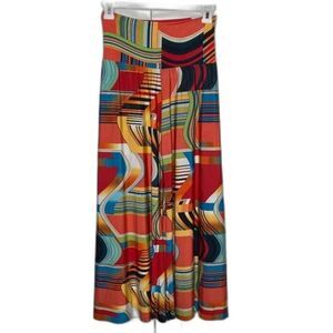 USA Hippie Groovie Wide Leg Yoga Pants Size Small EUC!